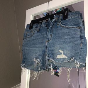 Jean shorts